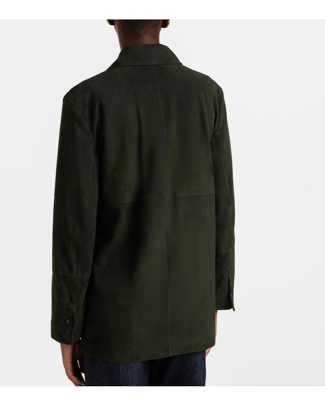 Max Mara Black Suede Jacket