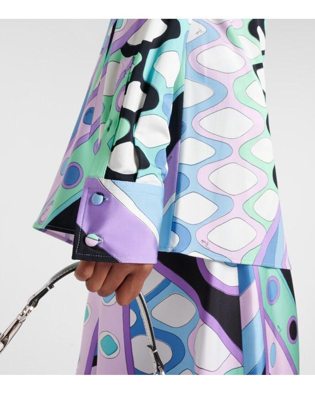 Emilio Pucci Blue Shirts