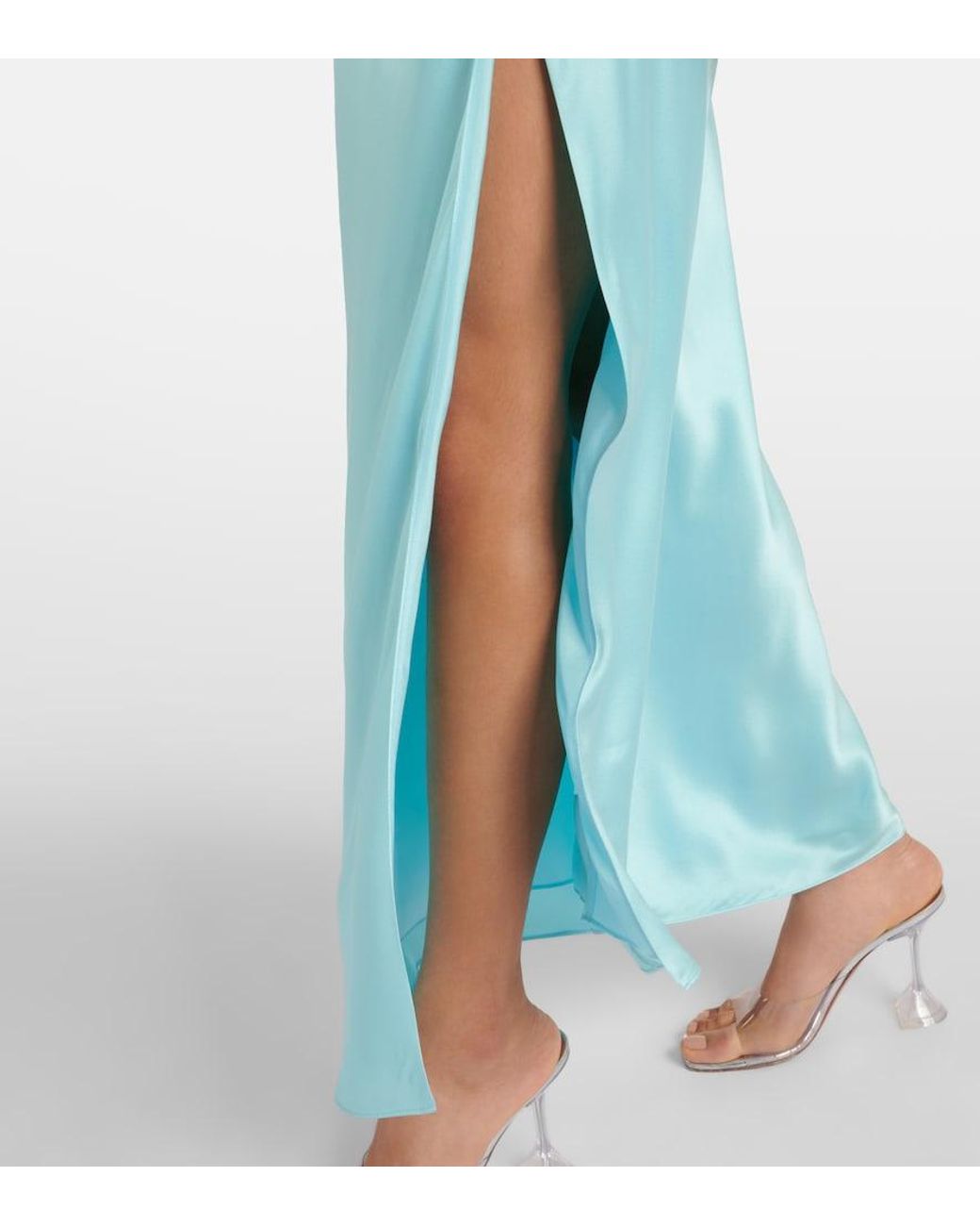 The Sei Blue Silk Gown