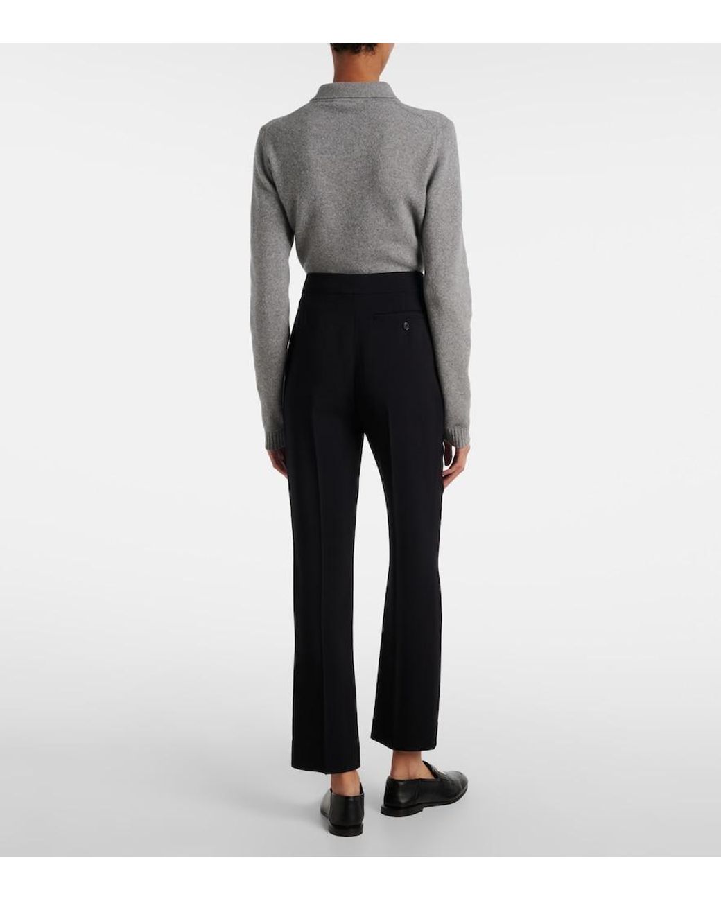 Givenchy Blue Cropped Slim Pants