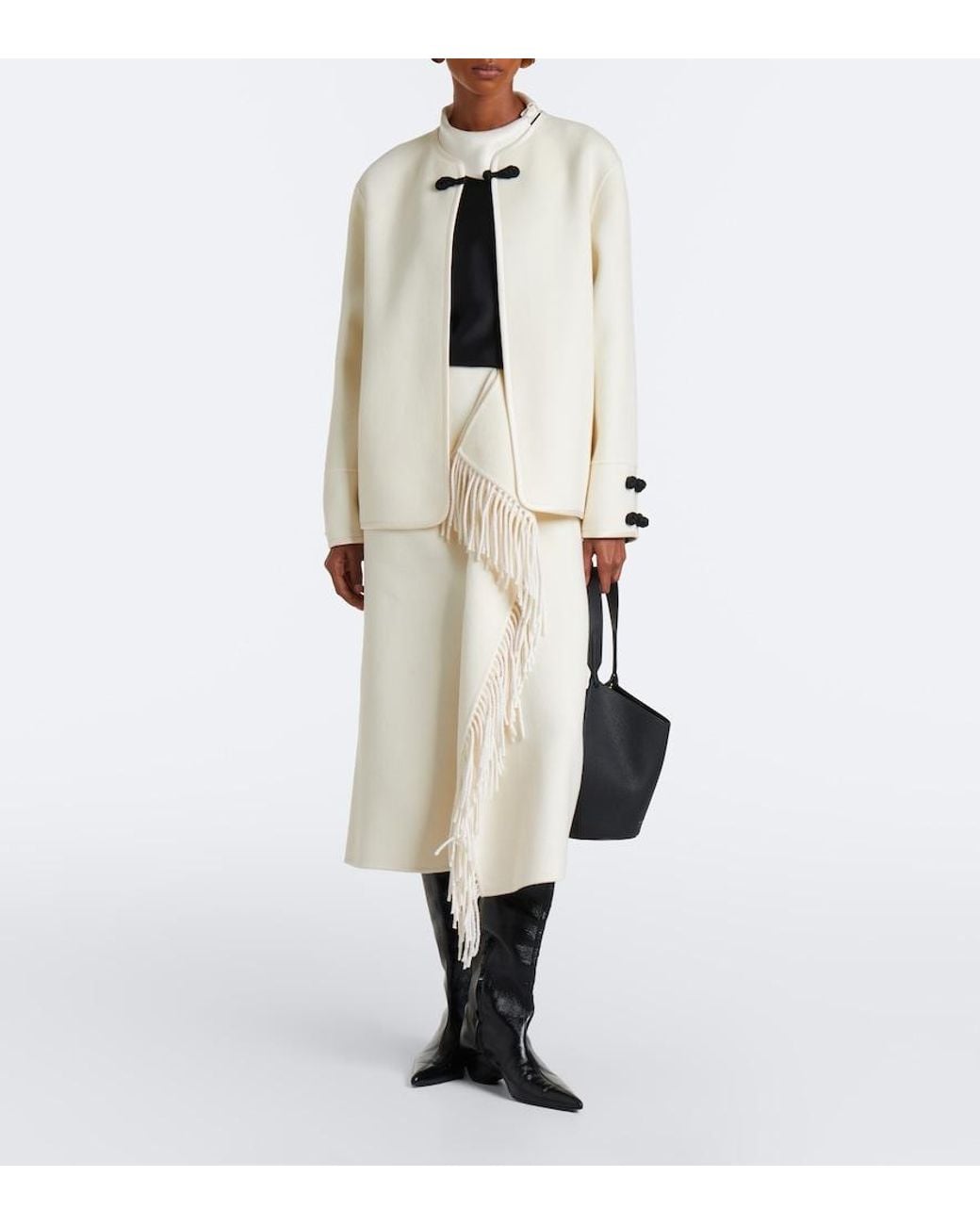 Rohe Natural Wool And Cashmere Jacket