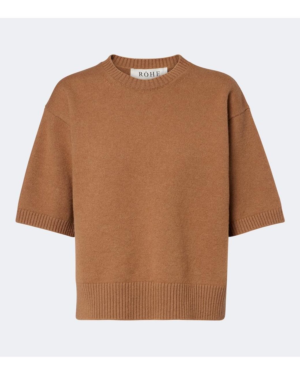 Rohe Brown Wool And Cashmere Sweater