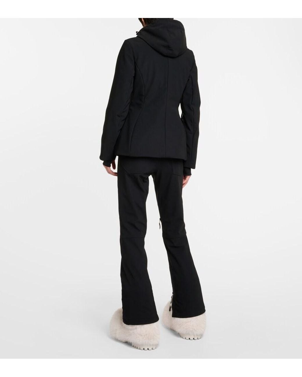 Balenciaga Black 3B Sports Icon Ski Jacket