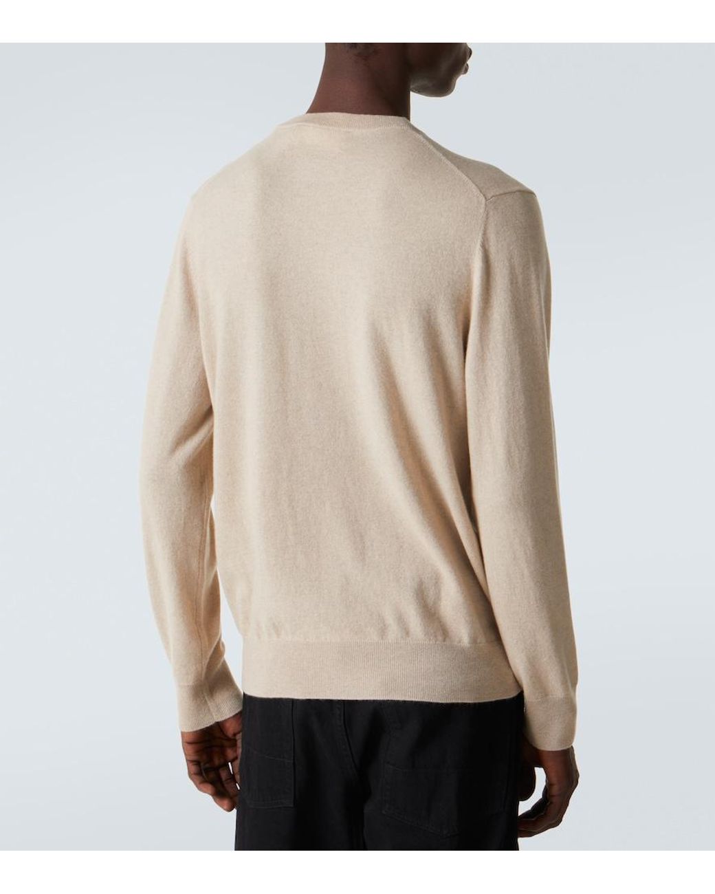 arch4 Natural Cashmere Sweater for men