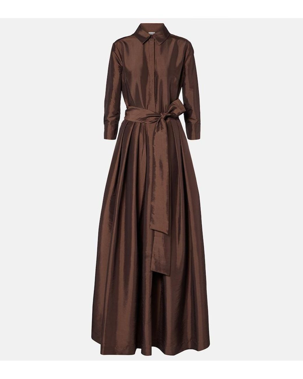 princess polly baby blue dress MAX MARA Dresses | Chocolate brown Women's Summer Dress main image 1