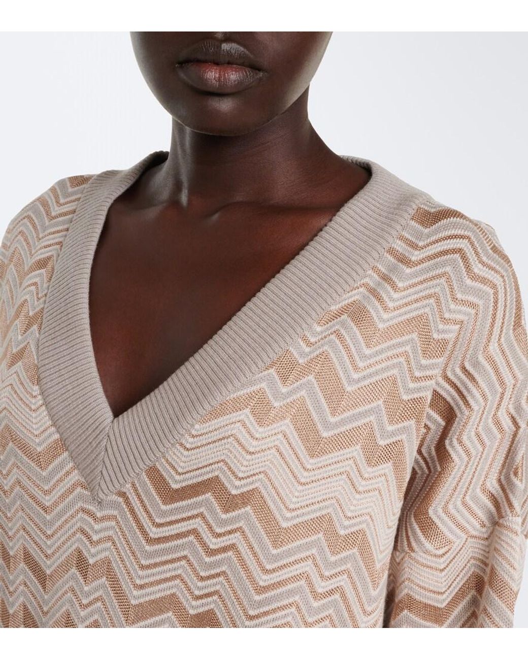 Missoni Natural Zigzag Sweater