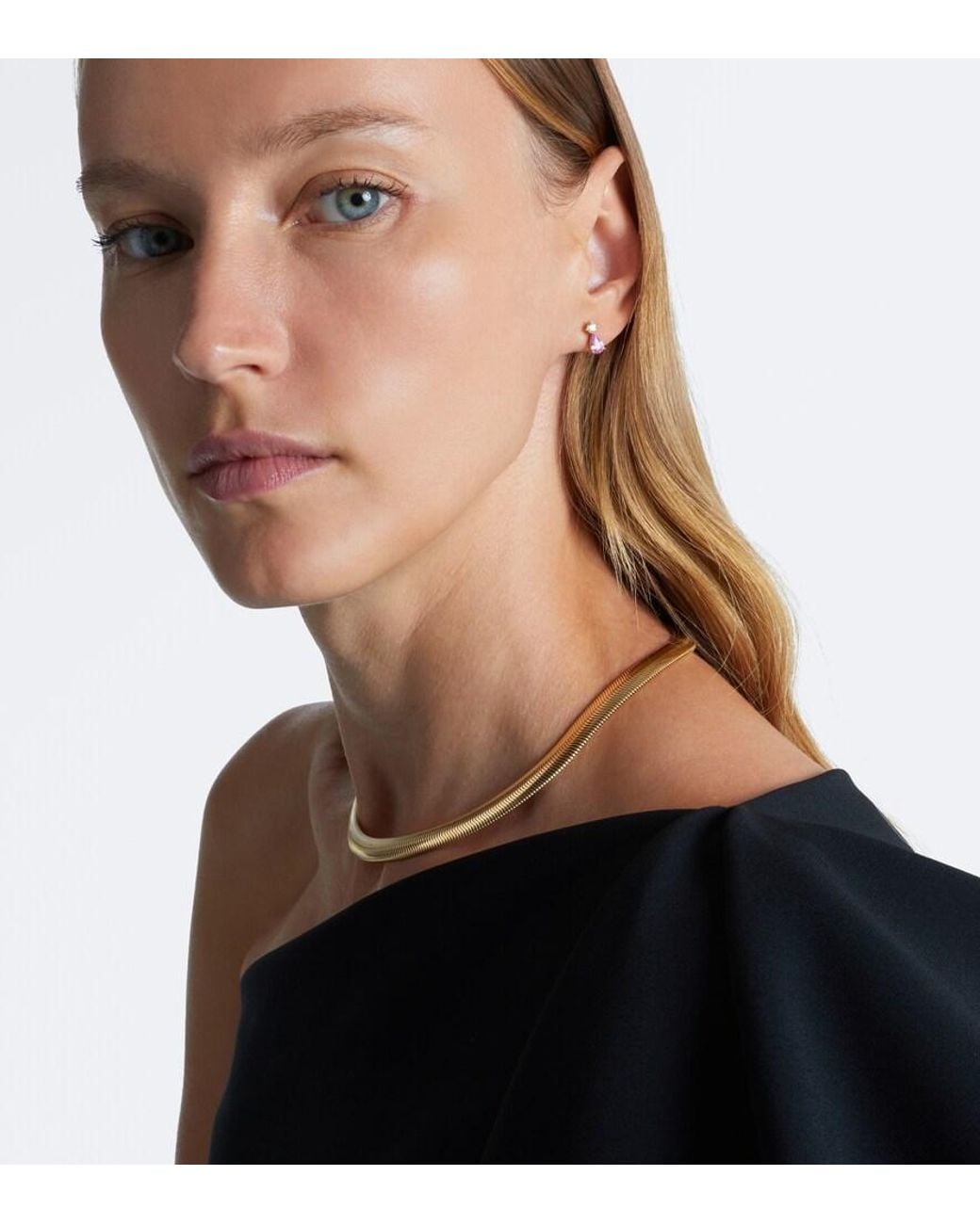 Nikos Koulis Metallic Feelings 18Kt And Necklace With Diamonds
