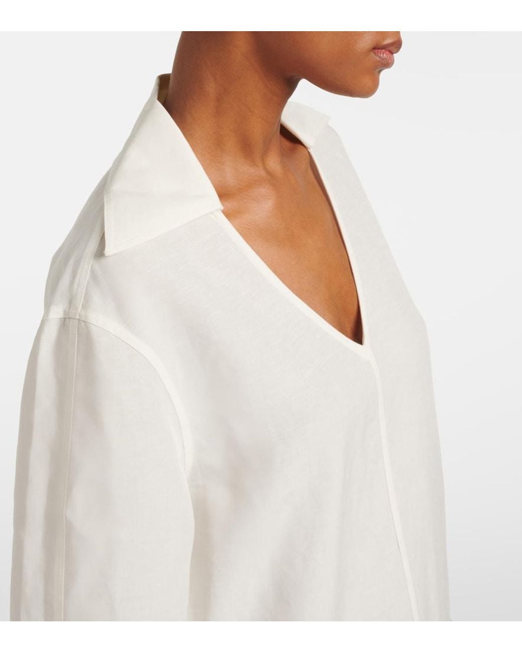 Rohe White Jersey Kaftan
