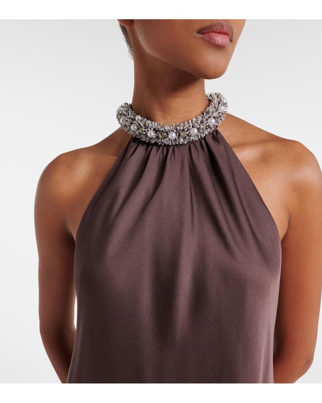 Top di Jonathan Simkhai in Brown