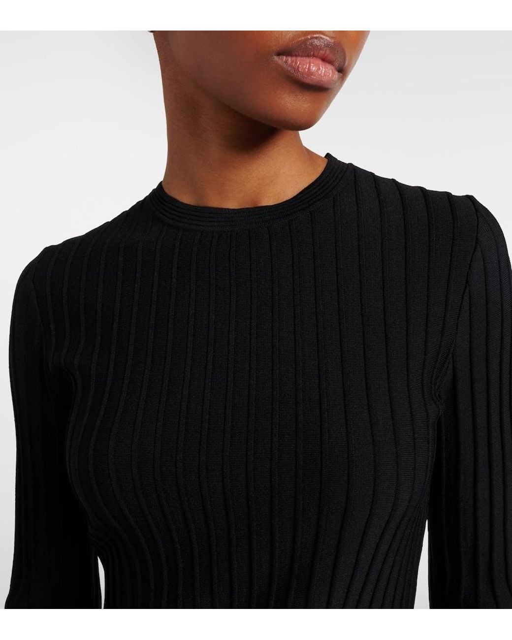 Max Mara Black Aderire Top