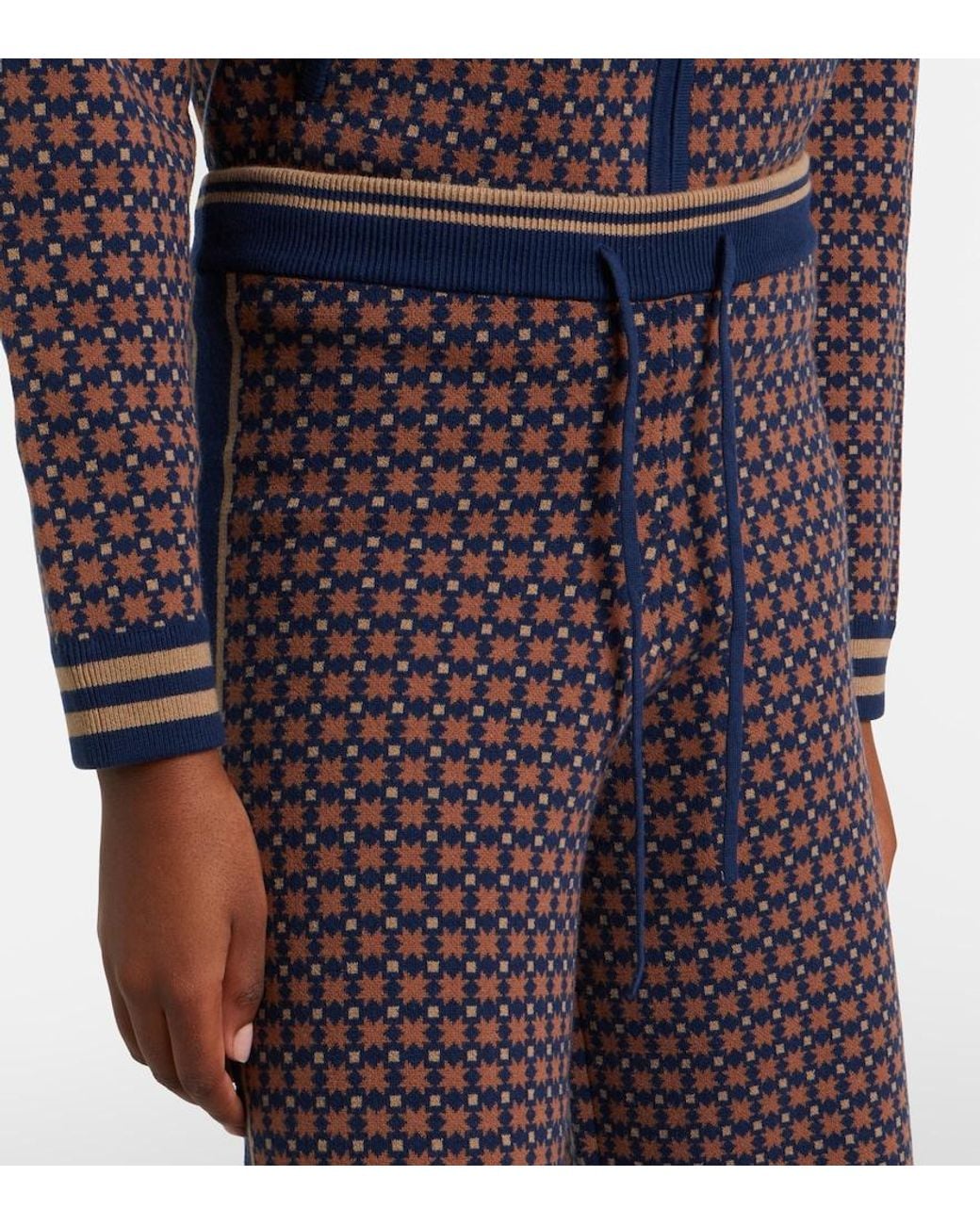 The Upside Purple Lumiere Juniper Cotton-Blend Sweatpants