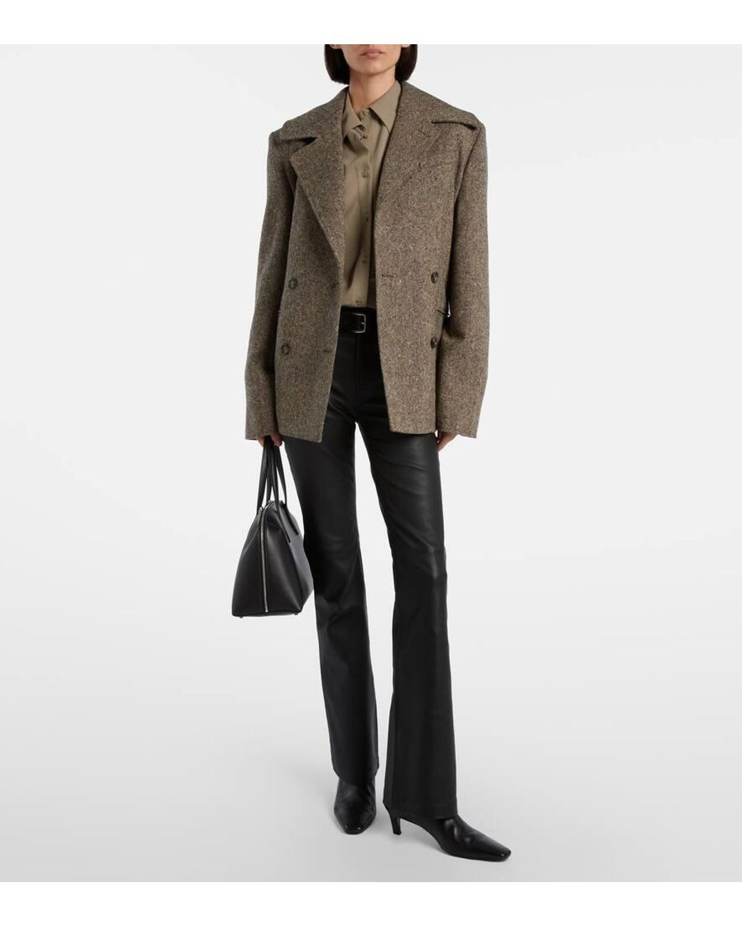 Pantalones Bootcut Sophie De Piel AG Jeans de color Blue