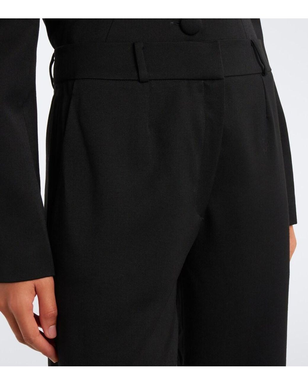Pantalones Rectos Georges Hobeika de color Black