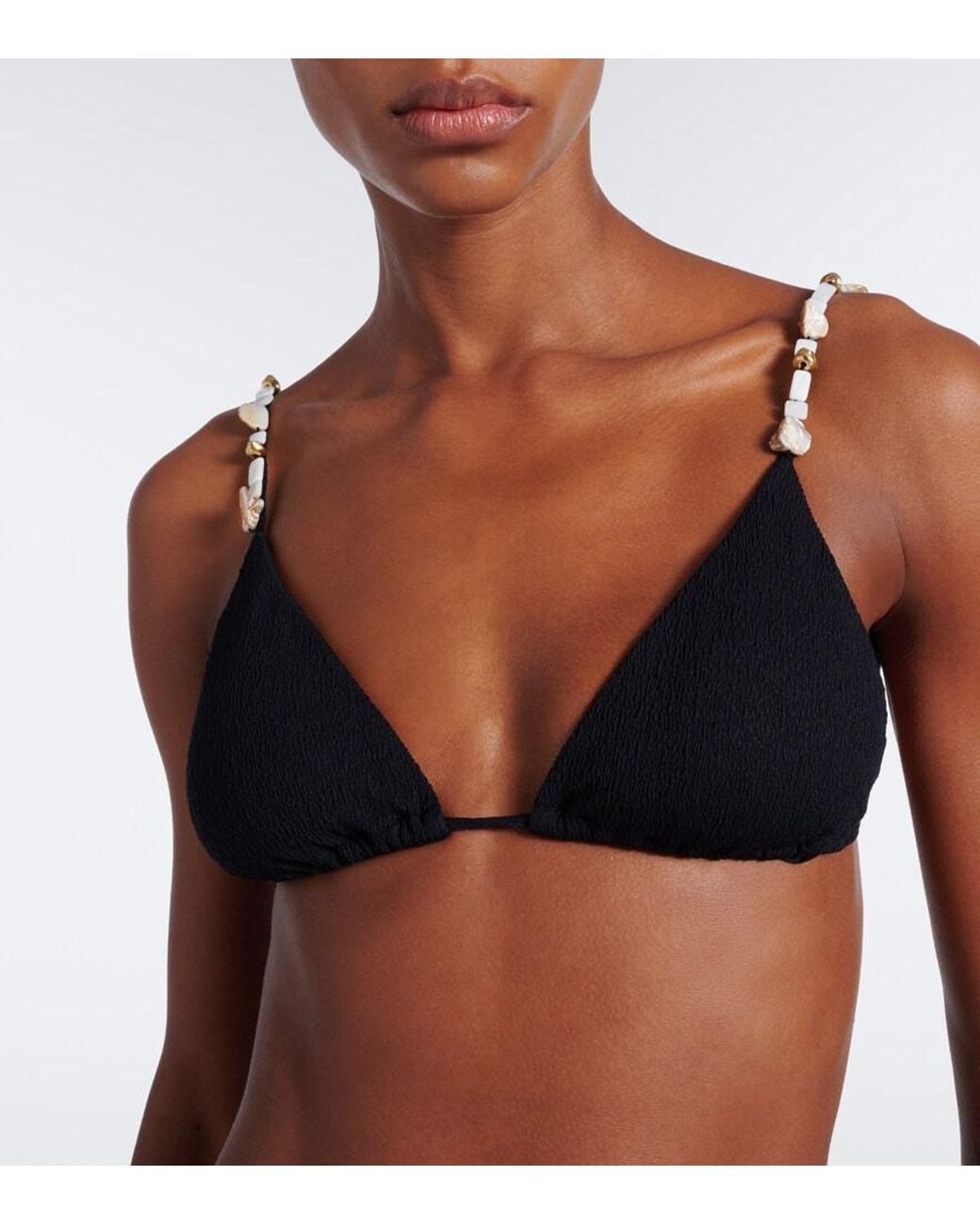 ViX Black X Rosie Huntington-Whiteley Firenze Livia Bikini Top