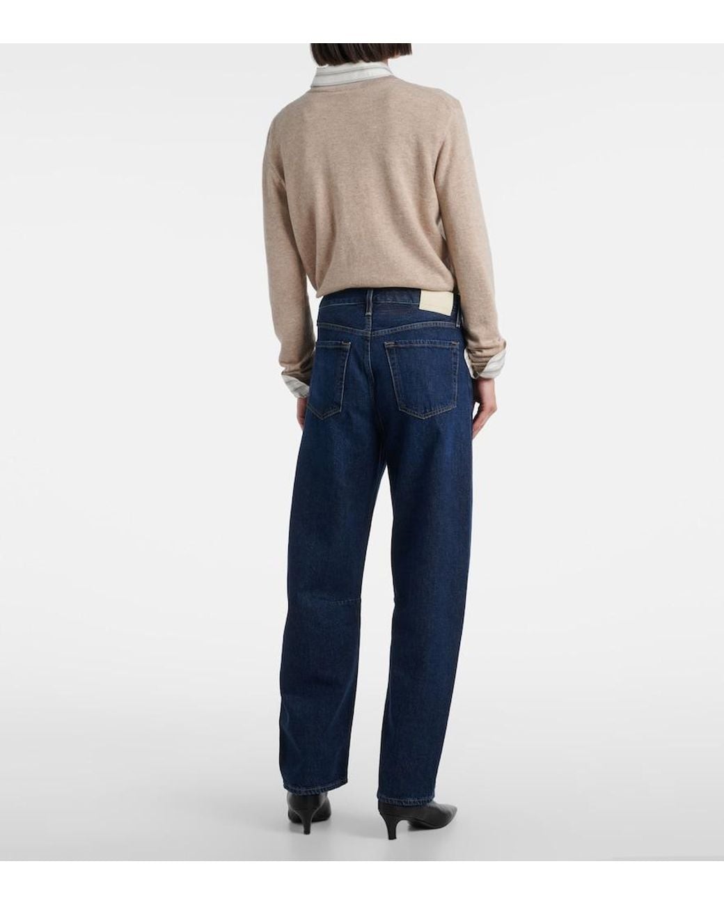 Citizens of Humanity Blue Miro Barrel-Leg Jeans