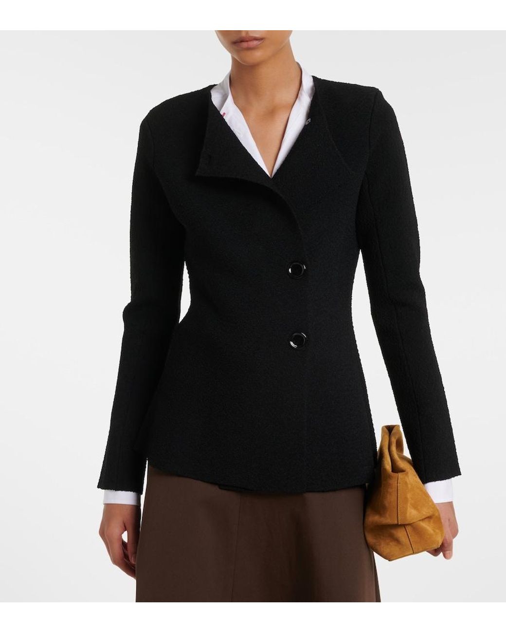 Proenza Schouler Black Sukki Jacket