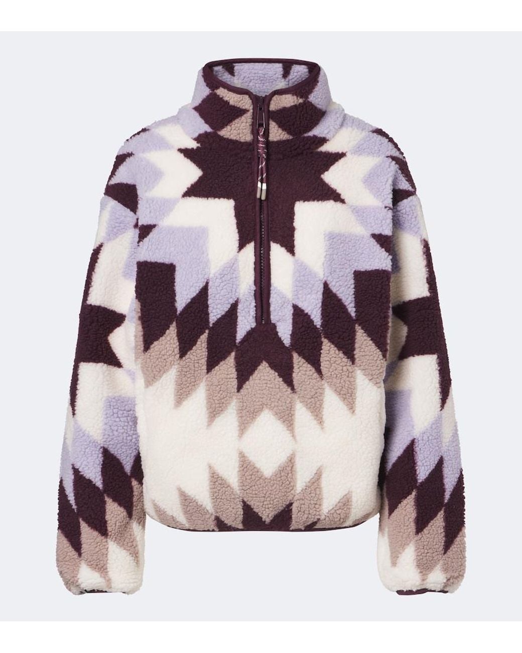 The Upside Multicolor Harlow Teddy Sweatshirt