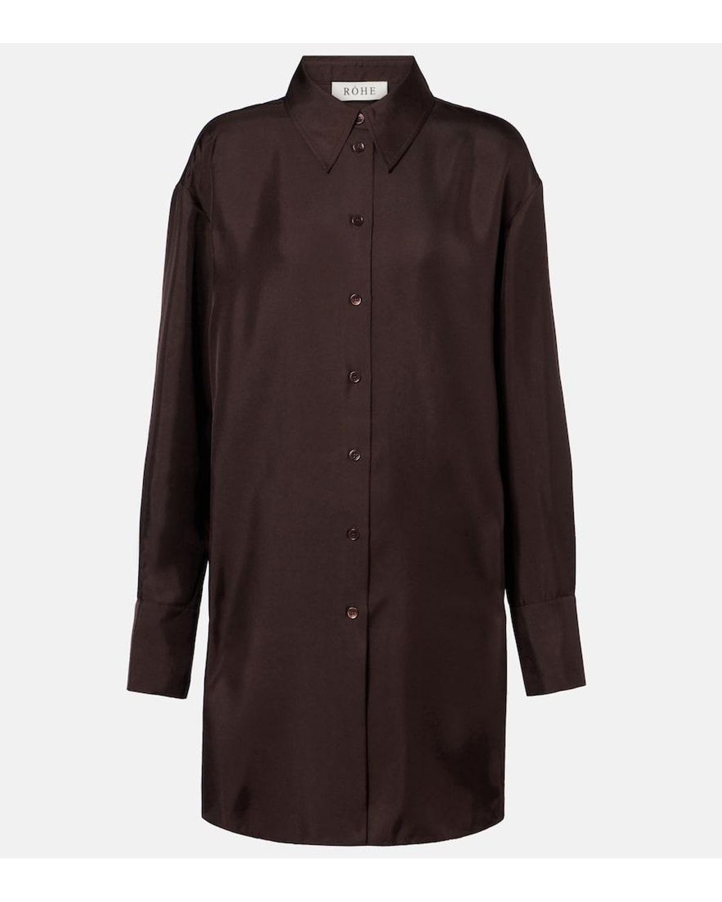 Camicia Oversize di Rohe in Brown