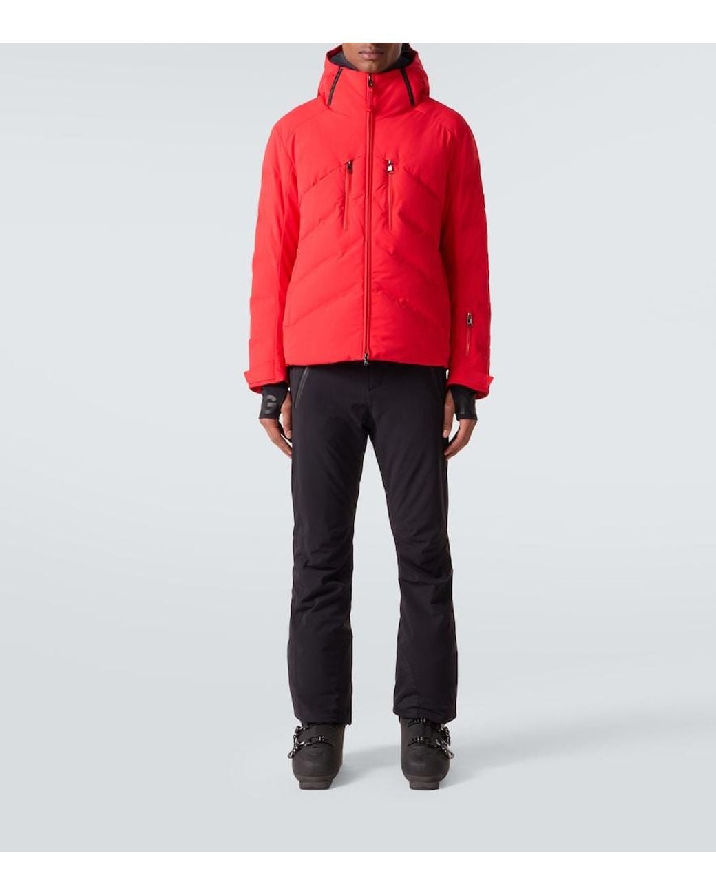 Bogner Red Jervis-D Hooded Down Ski Jacket for men