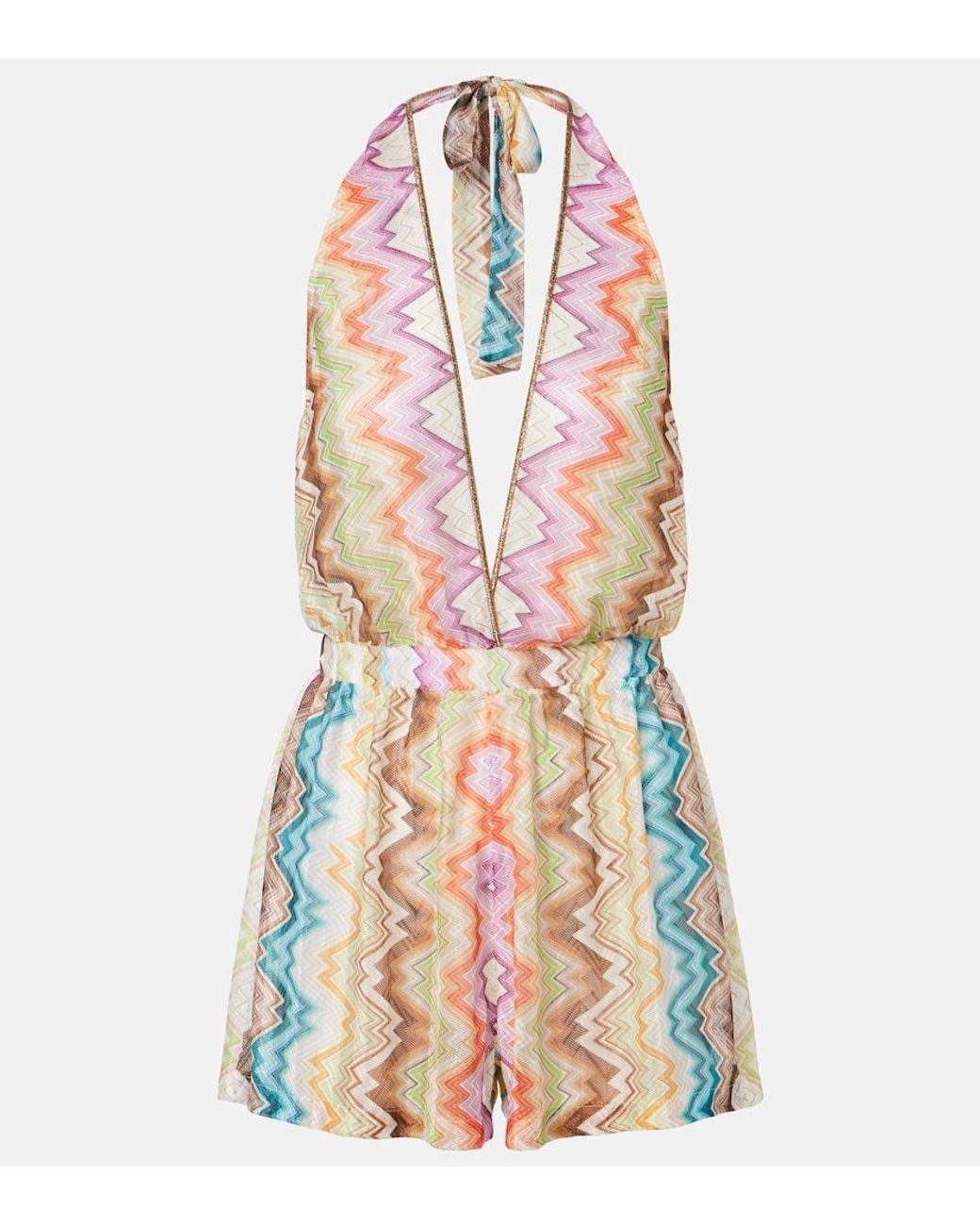 Combi-Short Zigzag Missoni en coloris Multicolor