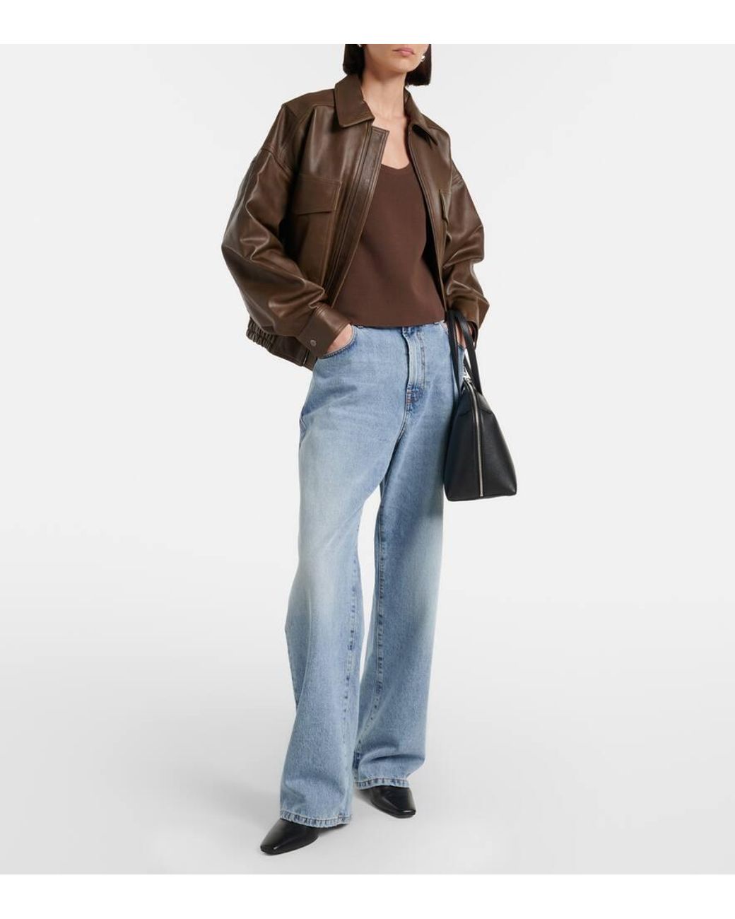 Vince Brown Knitted Tank Top