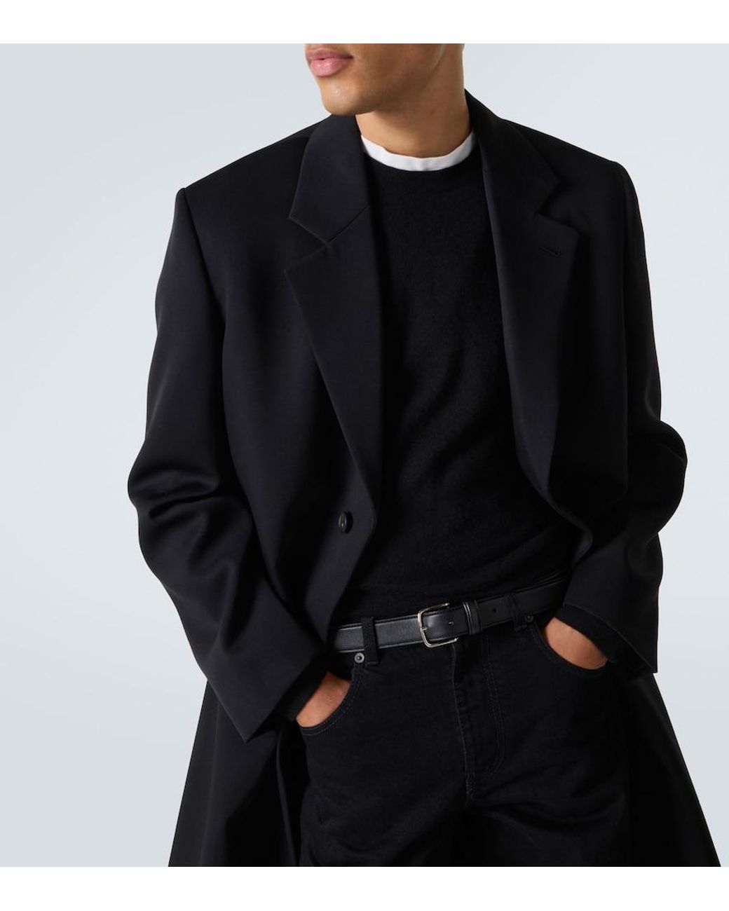 Pullover Dioniso di The Row in Black da Uomo