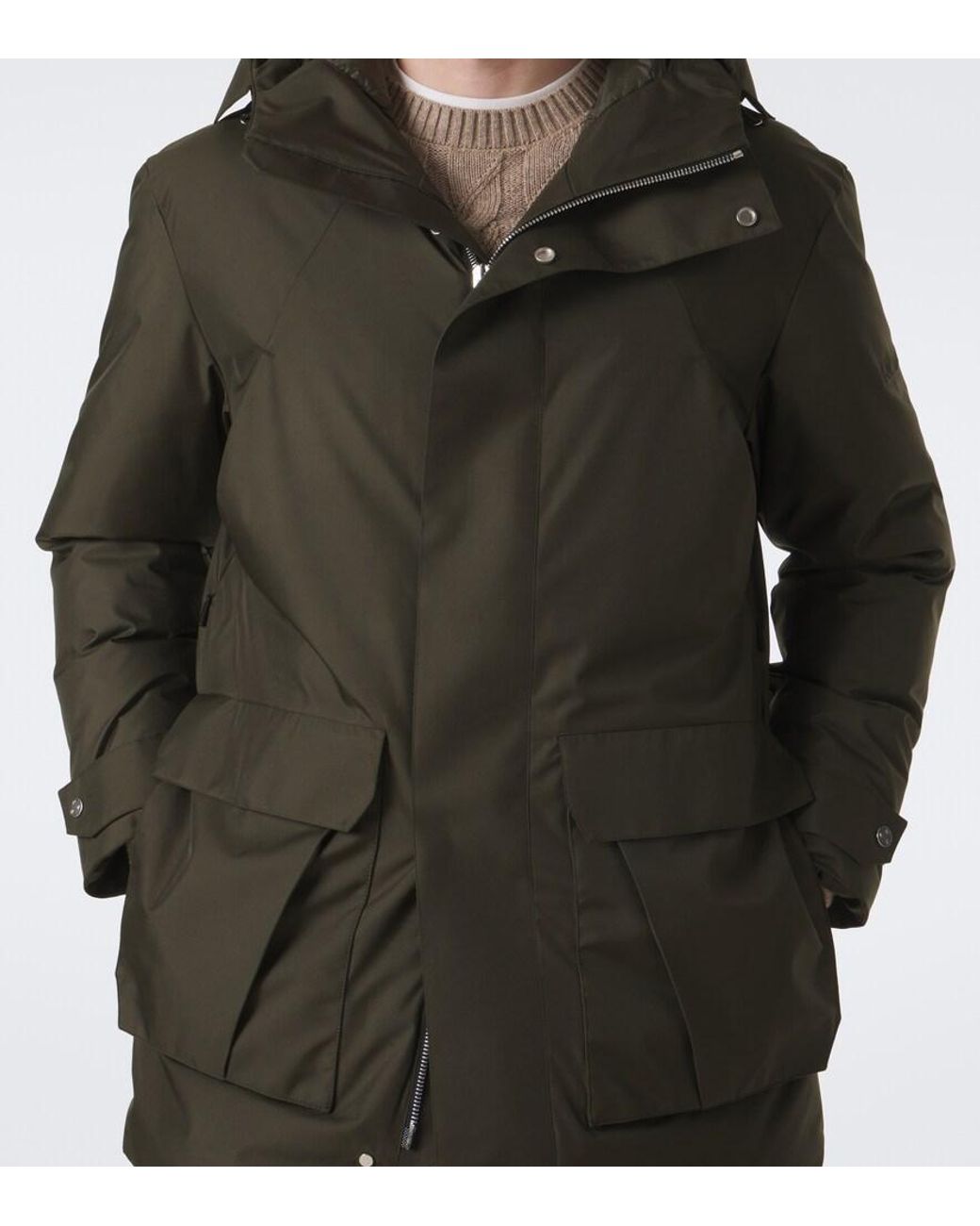 Nomaka Green Monte Rosa Down Parka for men