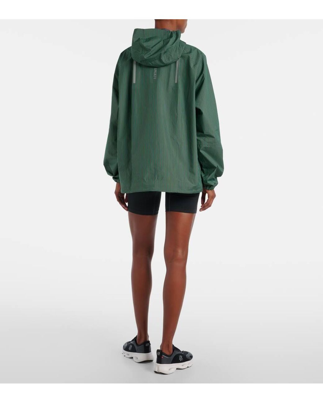 Loewe Green X On Storm Anorak Jacket