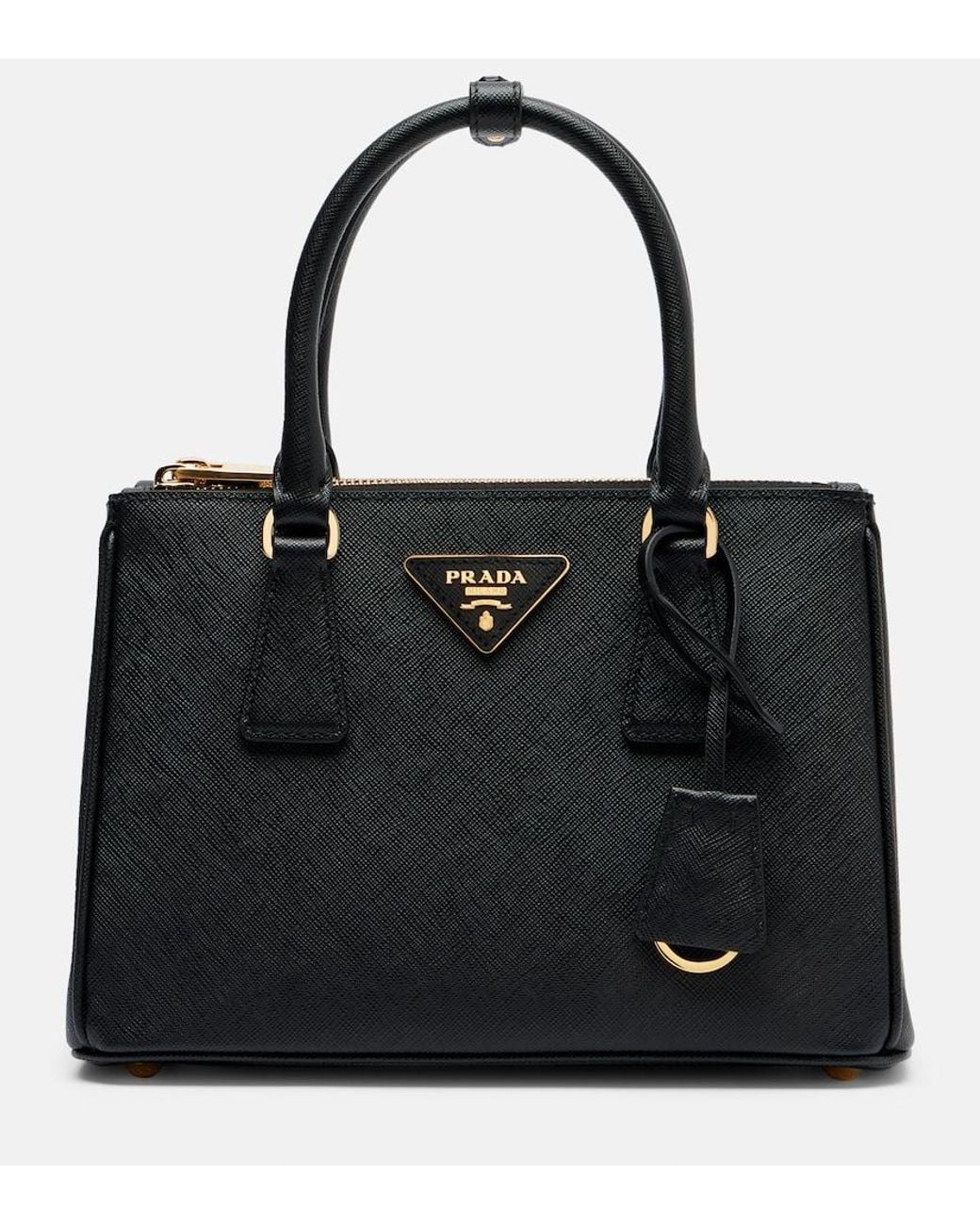 Borsa piccola galleria nera di Prada in Black