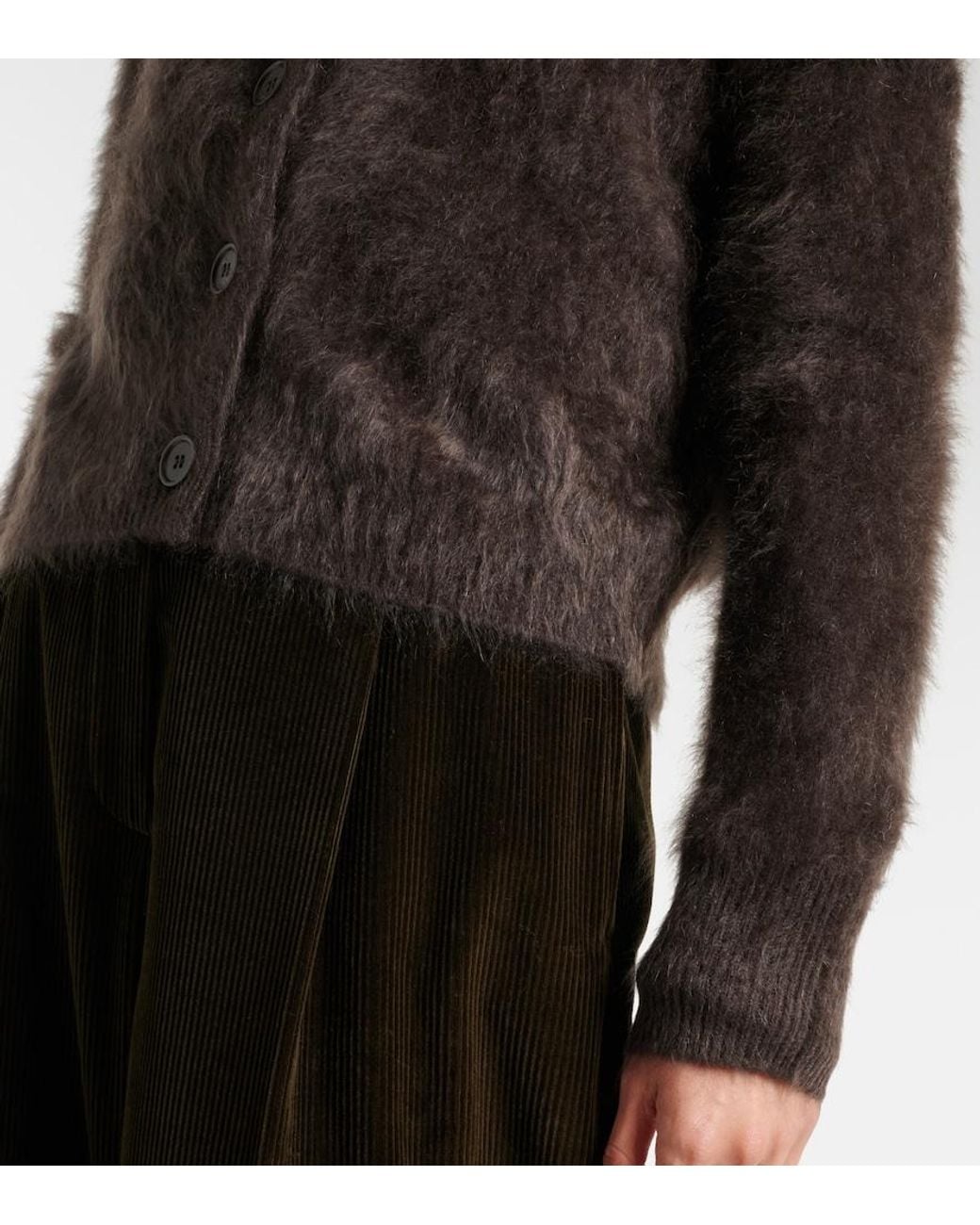 Lisa Yang Black Azalea Cashmere Cardigan