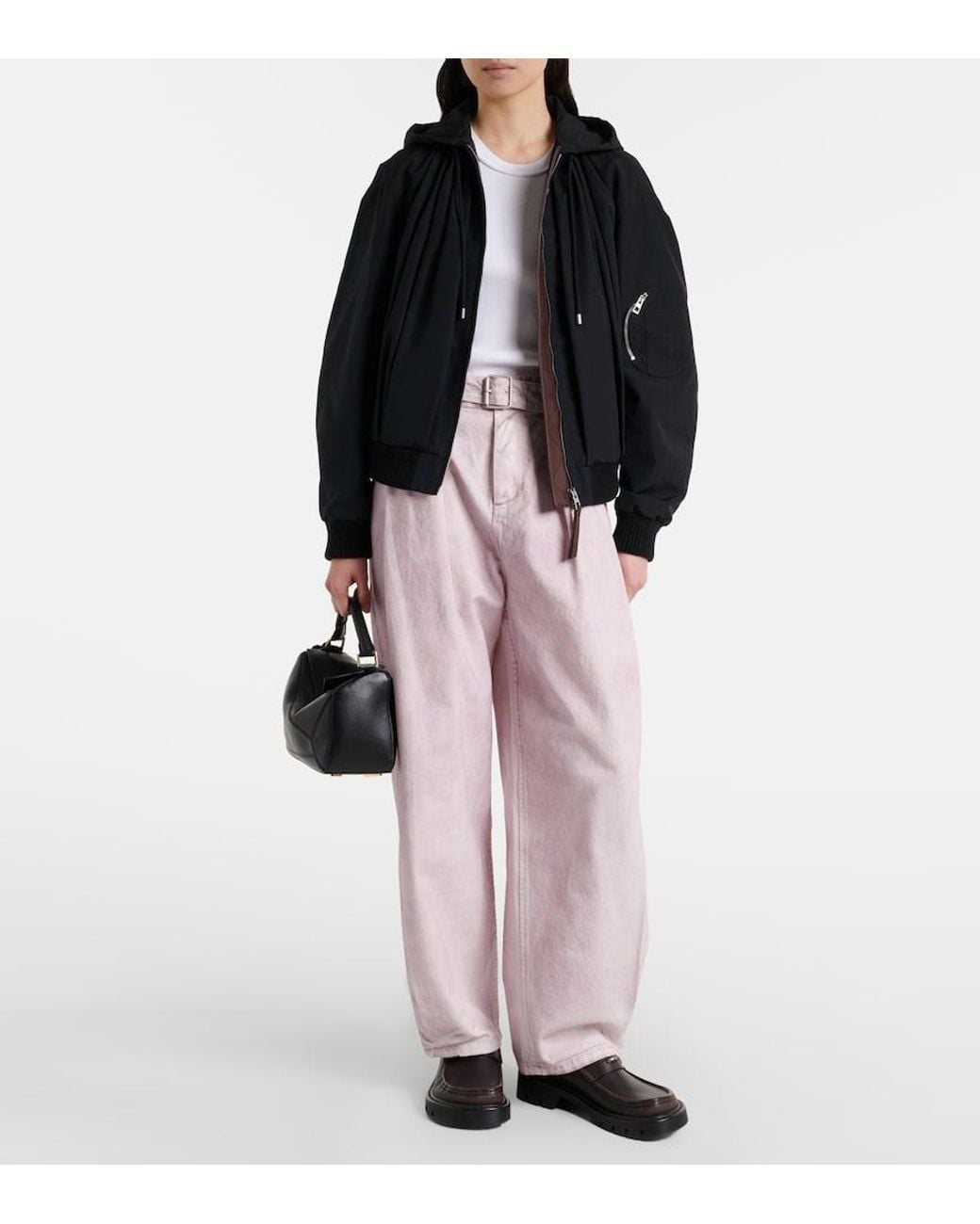 Loewe Black Technical Cotton-Blend Jacket