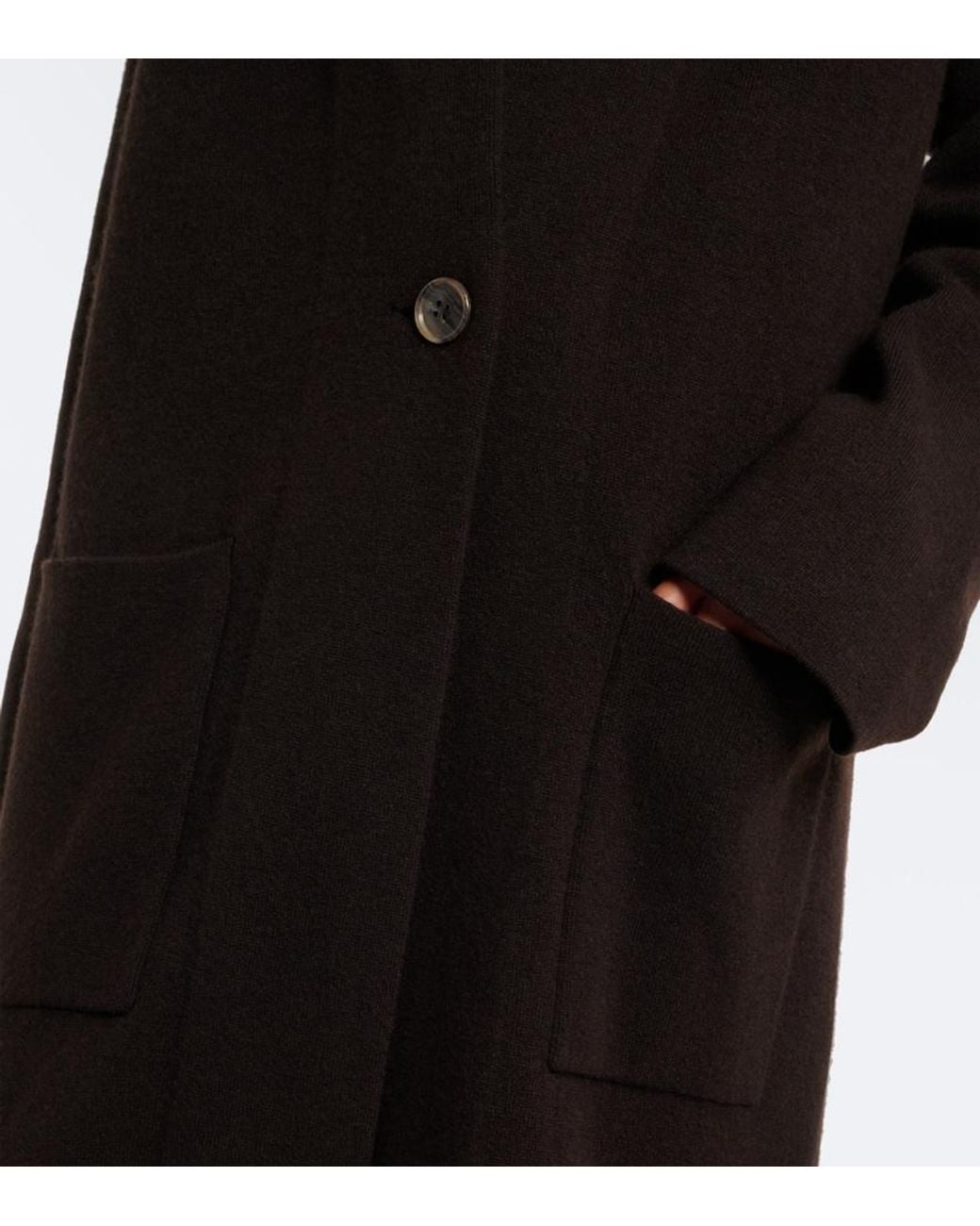 Lisa Yang Black Amie Cashmere Coat