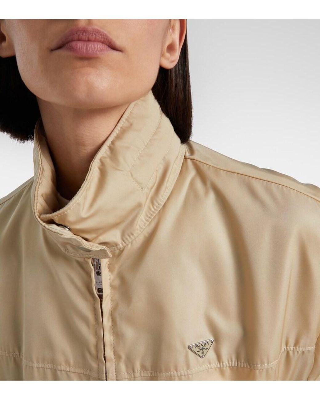 Prada Natural Re-Nylon Jacket