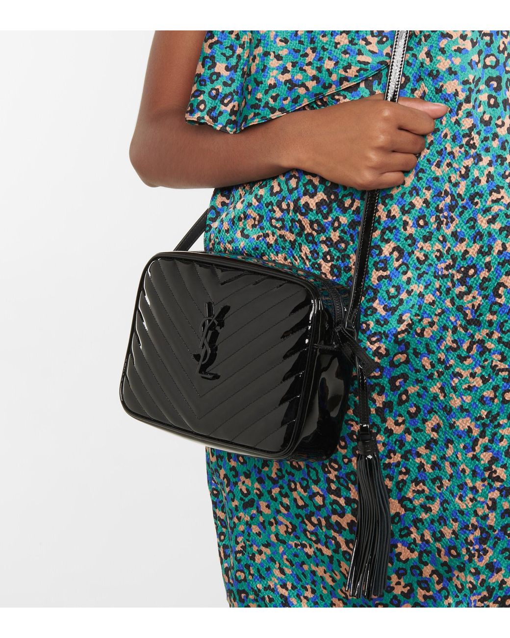 Lou camera bag in bolero patent leather 2025