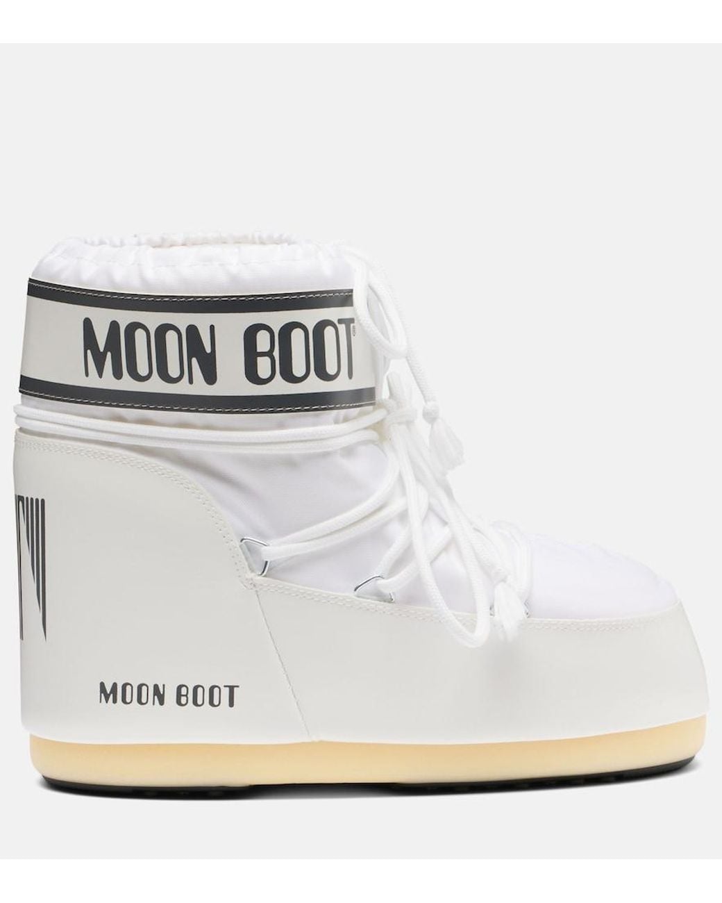 Moon Boot White Icon Low Snow Boots