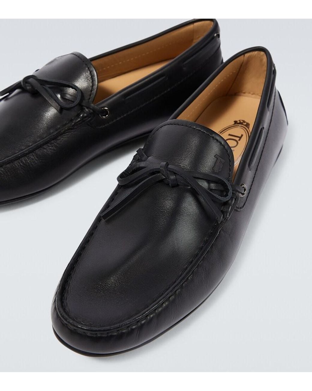 Tod's Black 'city Gommino' Loafers for men