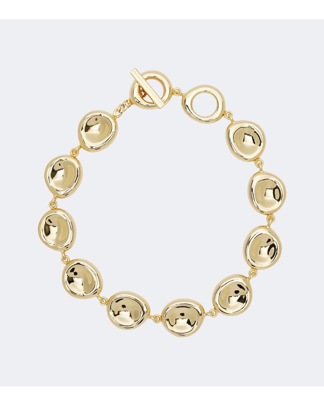 Joseph Metallic Bean Necklace