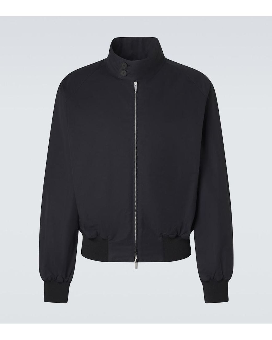 Studio Nicholson Blue Over Cotton-Blend Bomber Jacket for men
