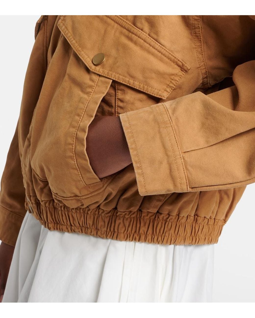 Polo Ralph Lauren Brown Cotton Blouson Jacket