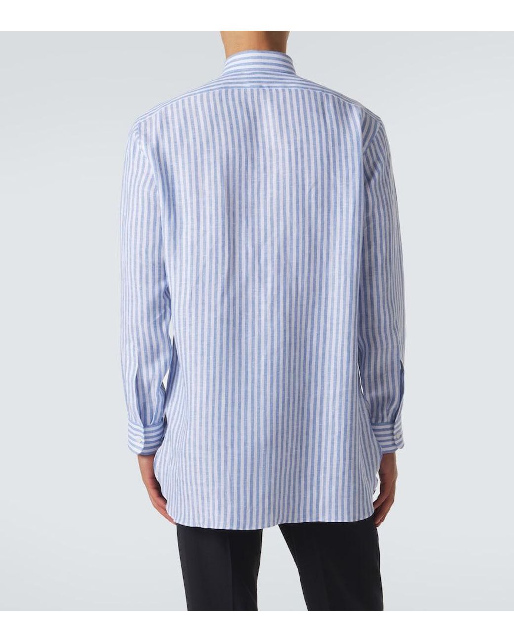 Camicia di Charvet in Blue da Uomo