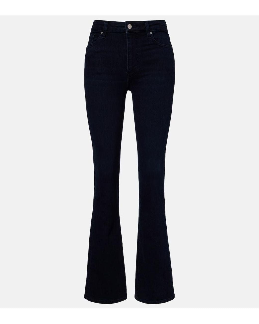 FRAME Blue Reboot High-Rise Bootcut Jeans
