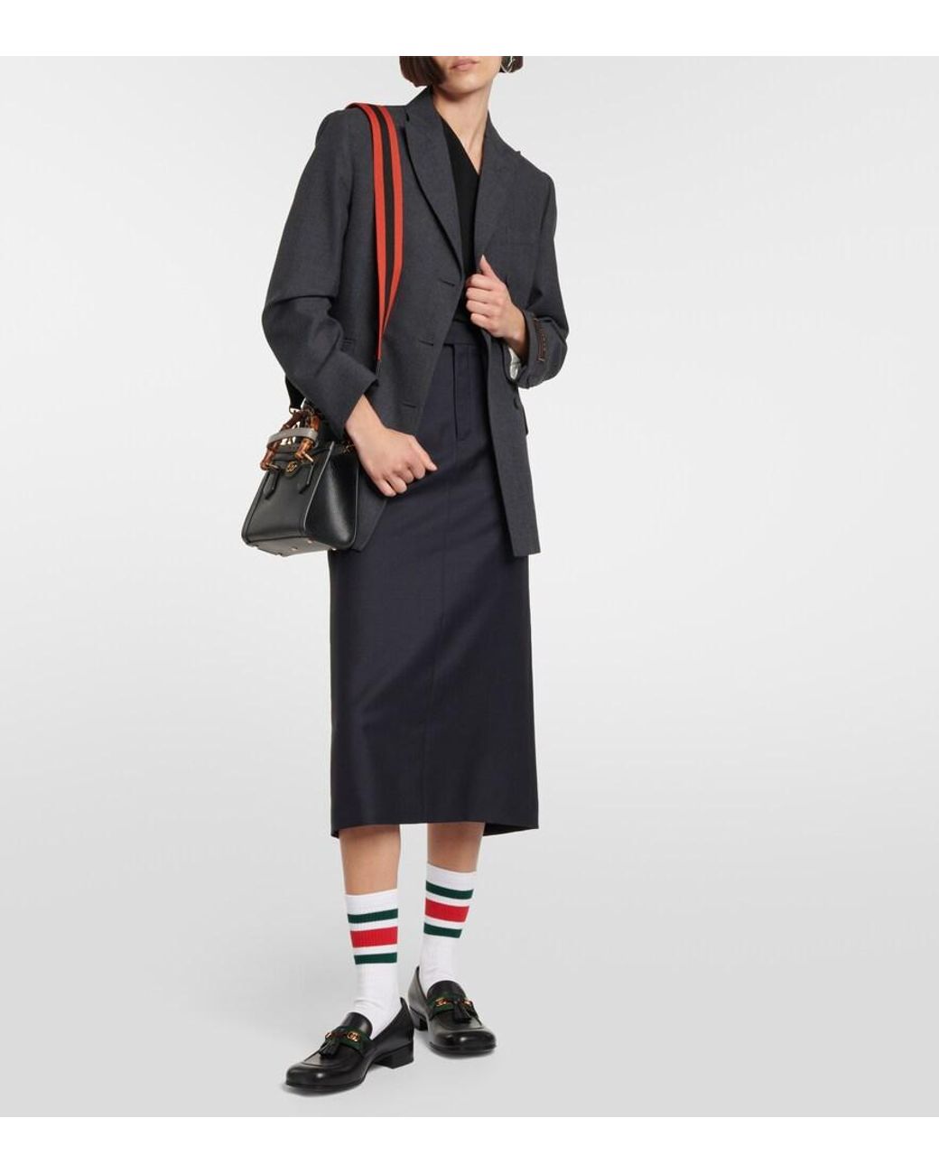Calcetines Interlocking G Gucci de color White