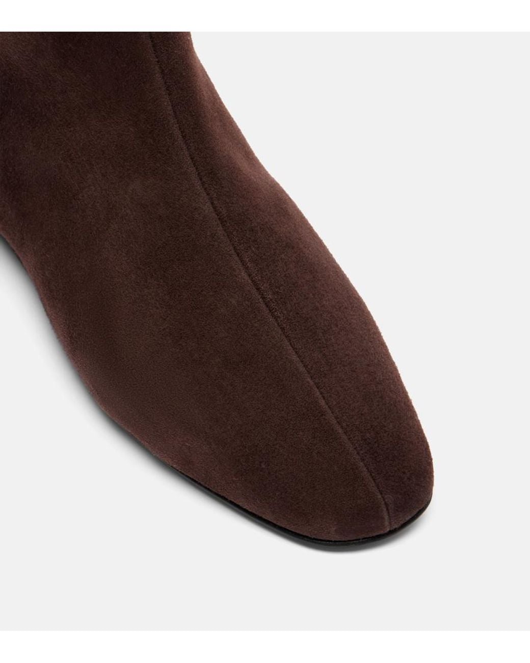 Le Monde Beryl Brown Luna Suede Ankle Boots