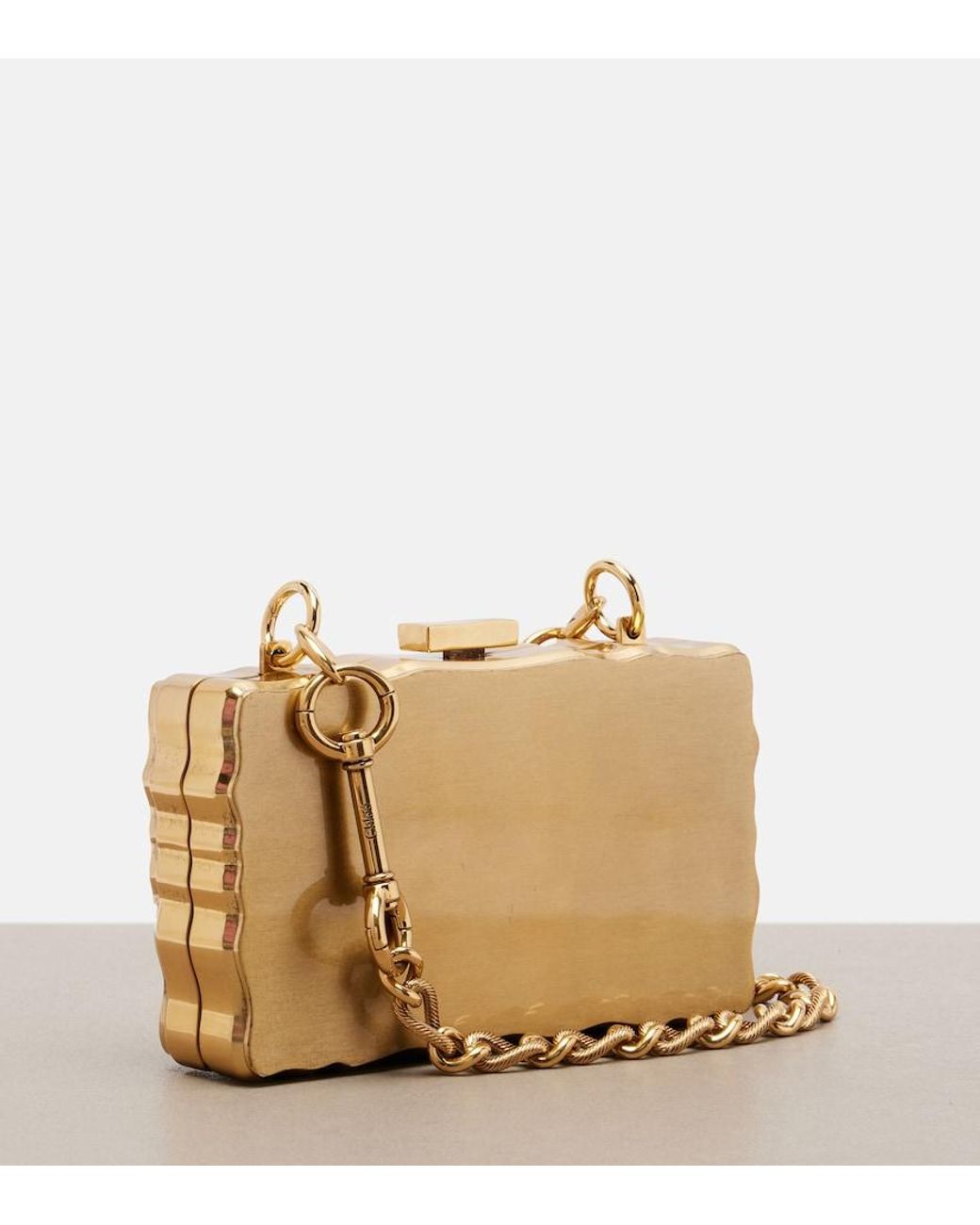 Clutch Soleil Small di Chloé in Pink