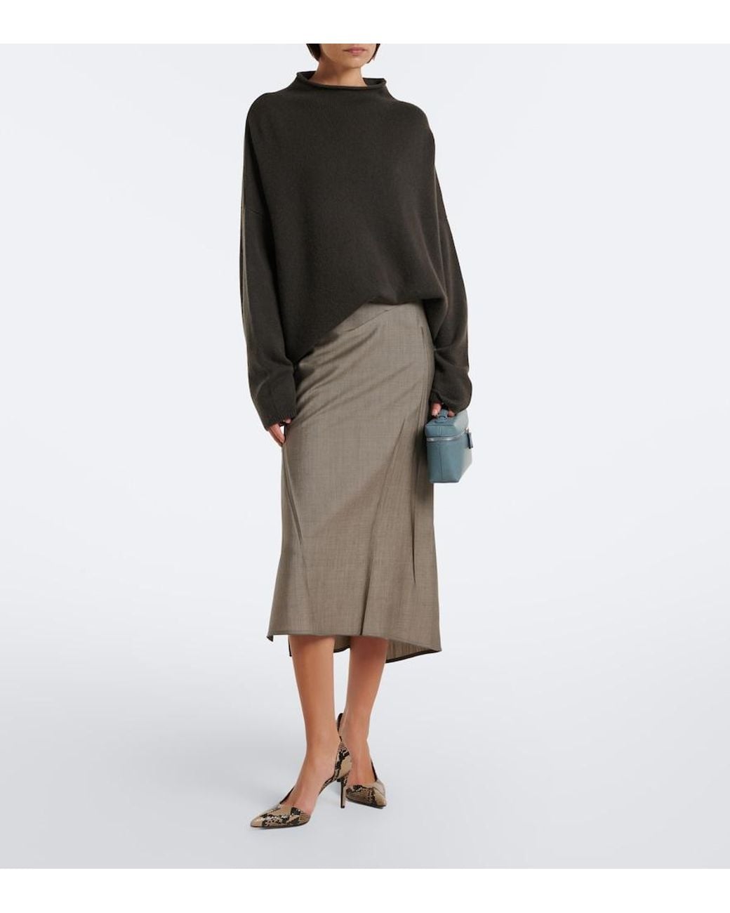 Lisa Yang Black Sandy Cashmere Sweater