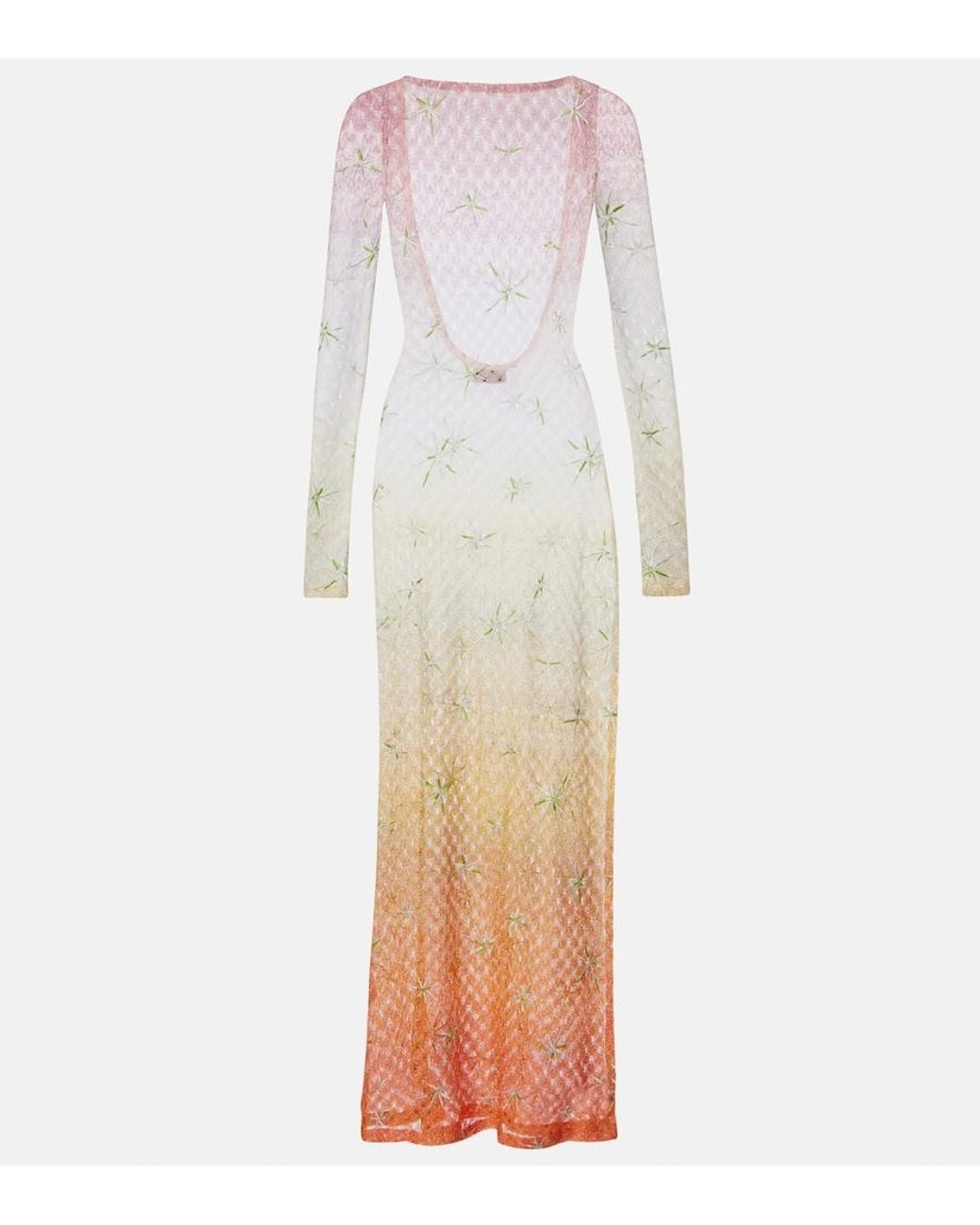 Missoni Natural Lame Beach Dress