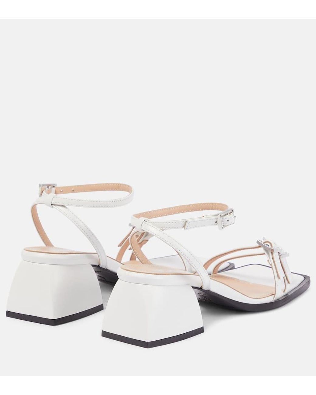 NODALETO Natural Sandalen Bulla Laetitia 45 Aus Leder