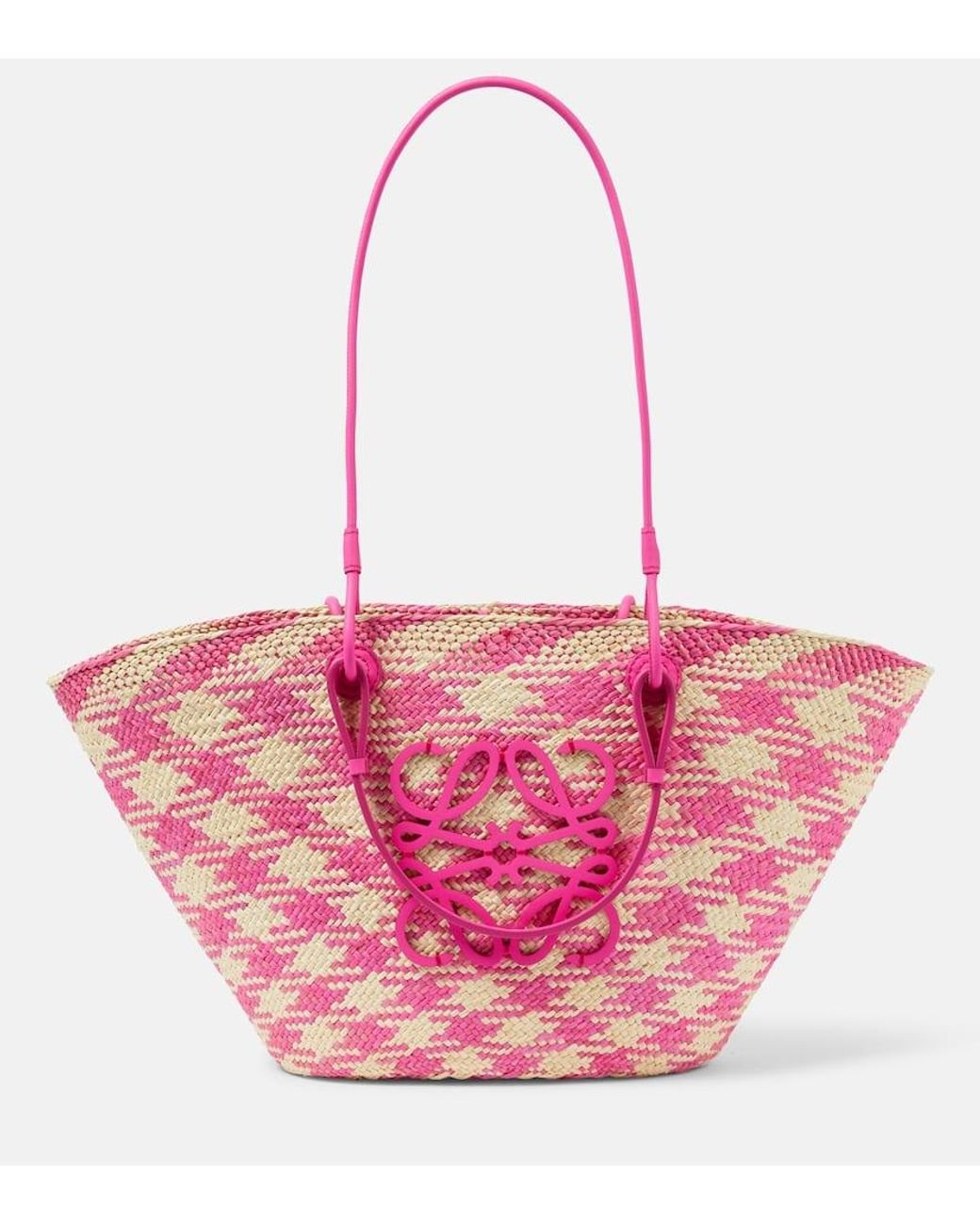 LOEWE x Paula's Ibiza Medium Anagram かごバッグ Loewe x Paula's Ibiza Medium Anagram Ajoure Basket Tote Bag