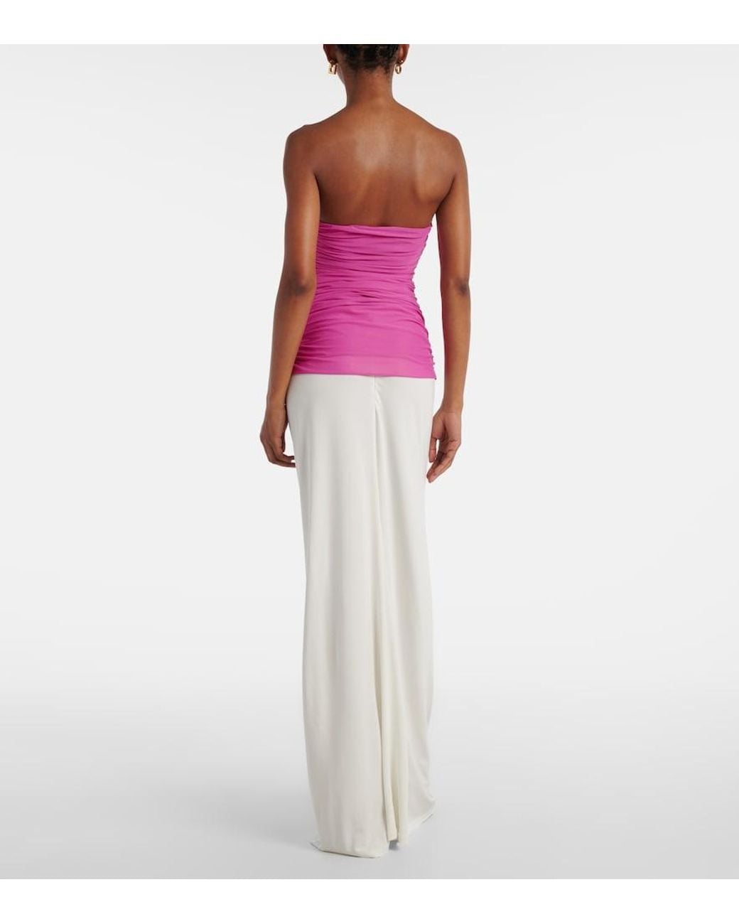Christopher Esber Pink Top Salacia