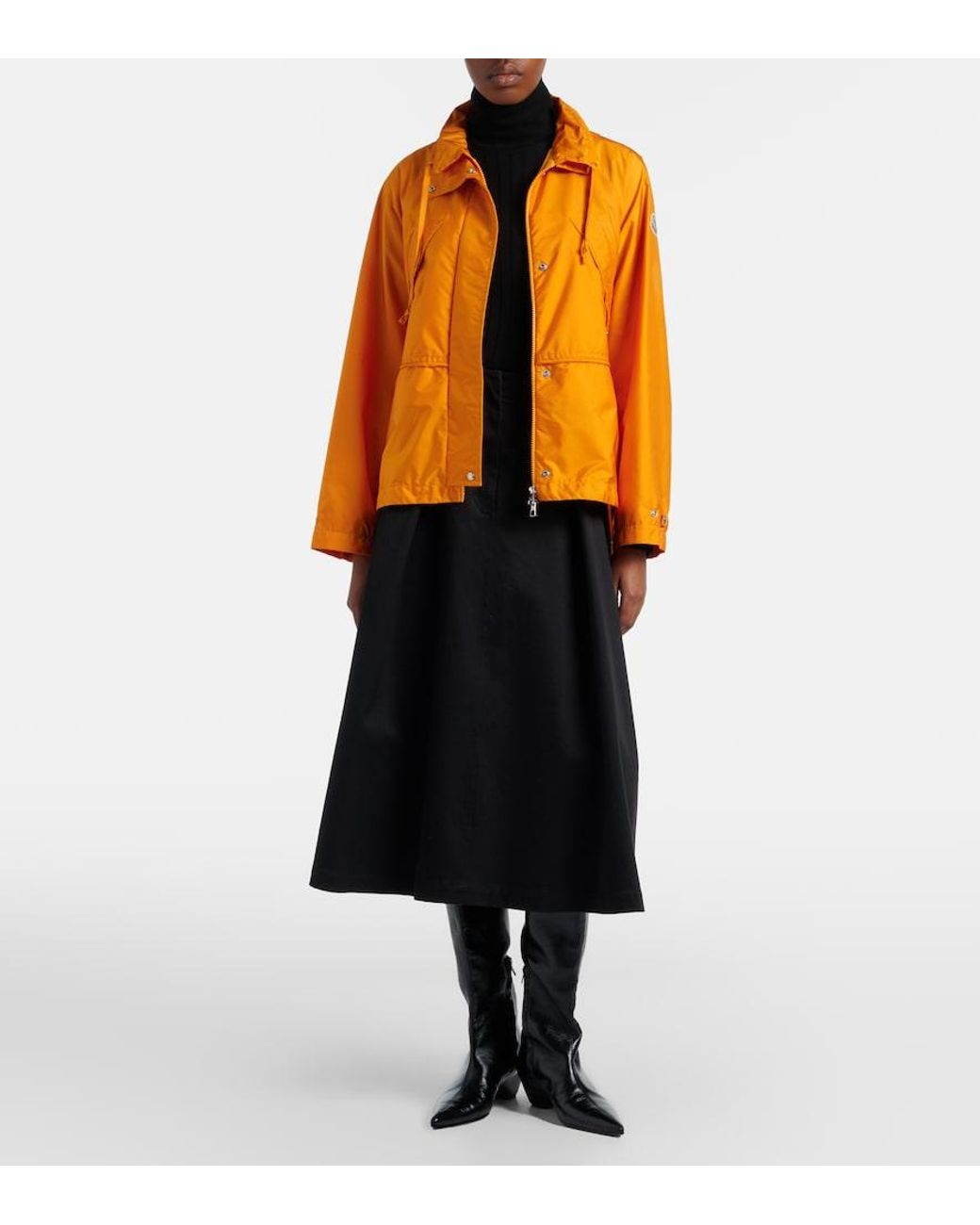 Moncler Orange Reghena Technical Jacket